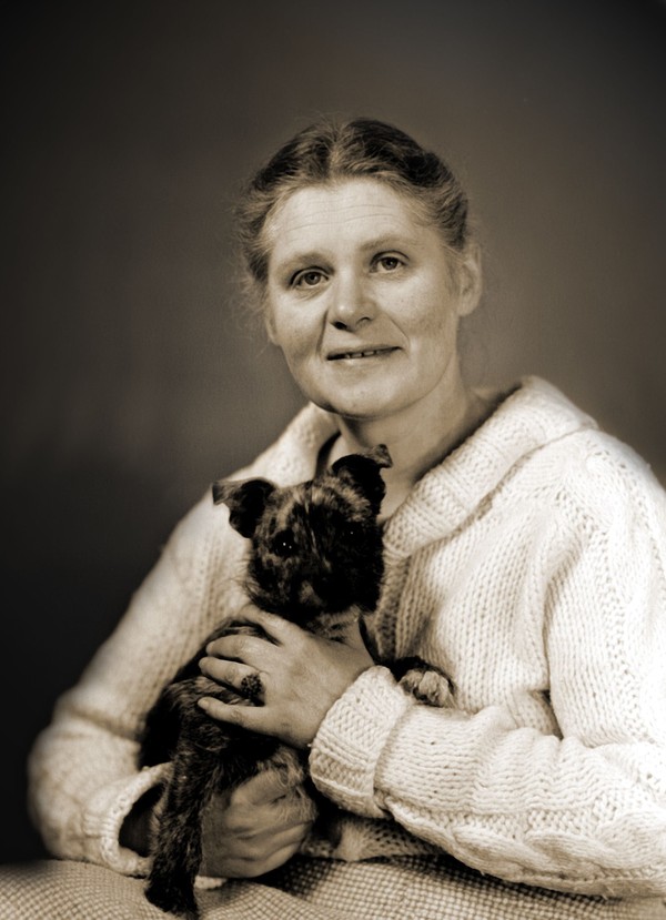 Allfrey mit Hund Verlagswerbung 1964